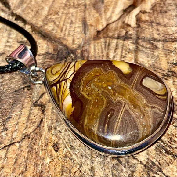 Outback Australian Jasper Pendant 2” - Picture 7 of 10